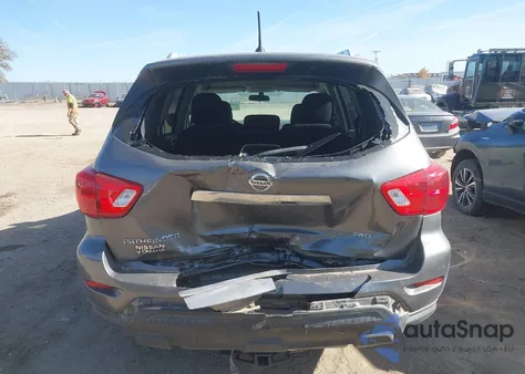 2018 Nissan Pathfinder S from USA, damaged, VIN 5N1DR2MM4JC665849